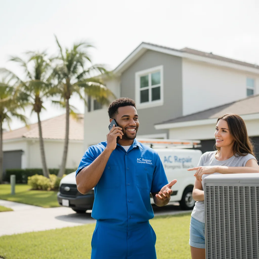 AC Repair Pompano Beach customer support in Pegram
